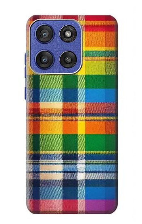 S3983 Fabric Texture LGBTQ Case Cover Custodia per Motorola Moto G Stylus 5G (2025), Edge 60 Stylus
