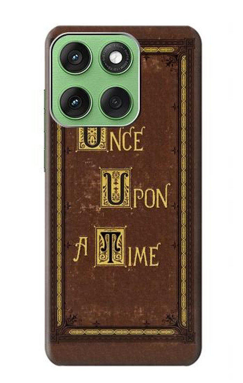 S2824 Once Upon a Time Book Cover Case Cover Custodia per Motorola Edge 60 S2824 Once Upon a Time Book Cover Case Cover Custodia per Motorola Edge 60