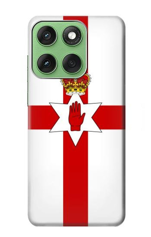 S3089 Flag of Northern Ireland Case Cover Custodia per Motorola Edge 60