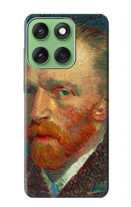 S3335 Vincent Van Gogh Self Portrait Case Cover Custodia per Motorola Edge 60 S3335 Vincent Van Gogh Self Portrait Case Cover Custodia per Motorola Edge 60