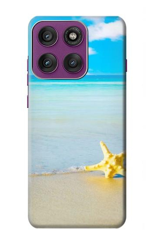 S0911 Relax at the Beach Case Cover Custodia per Motorola Edge 60 Pro