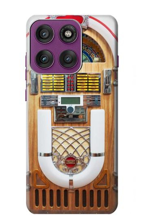 S2853 Jukebox Music Playing Device Case Cover Custodia per Motorola Edge 60 Pro