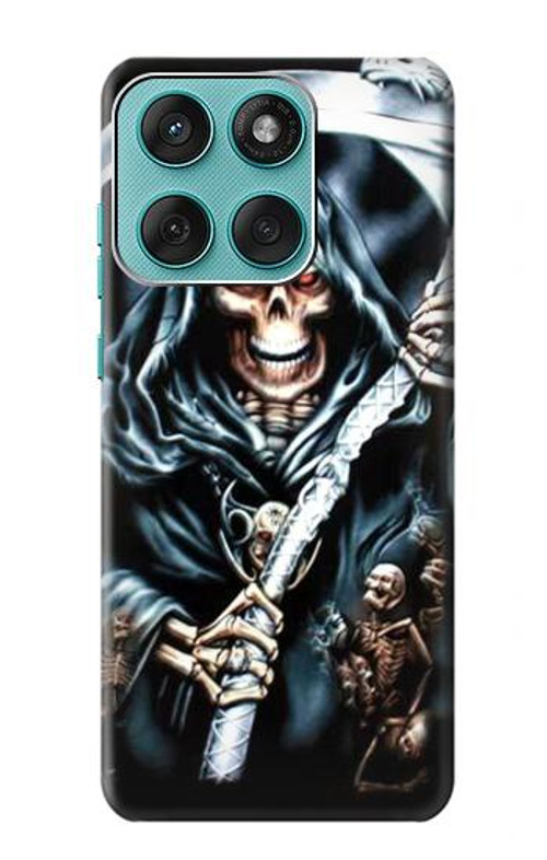 S0295 Grim Reaper Case Cover Custodia per Motorola Edge 60 Fusion
