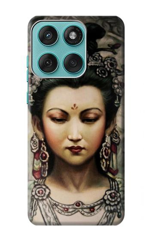 S0681 Guan Yin Case Cover Custodia per Motorola Edge 60 Fusion S0681 Guan Yin Case Cover Custodia per Motorola Edge 60 Fusion