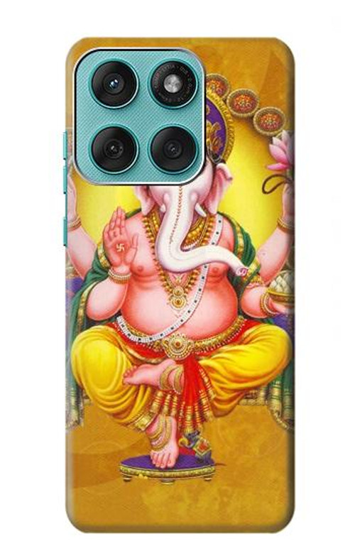 S0896 Lord Ganesh Hindu God Case Cover Custodia per Motorola Edge 60 Fusion
