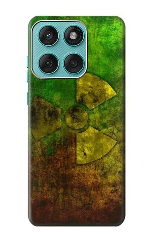 S3202 Radioactive Nuclear Hazard Symbol Case Cover Custodia per Motorola Edge 60 Fusion