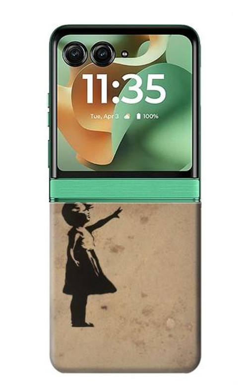 S3170 Girl Heart Out of Reach Case Cover Custodia per Motorola Razr 60, Razr 2025