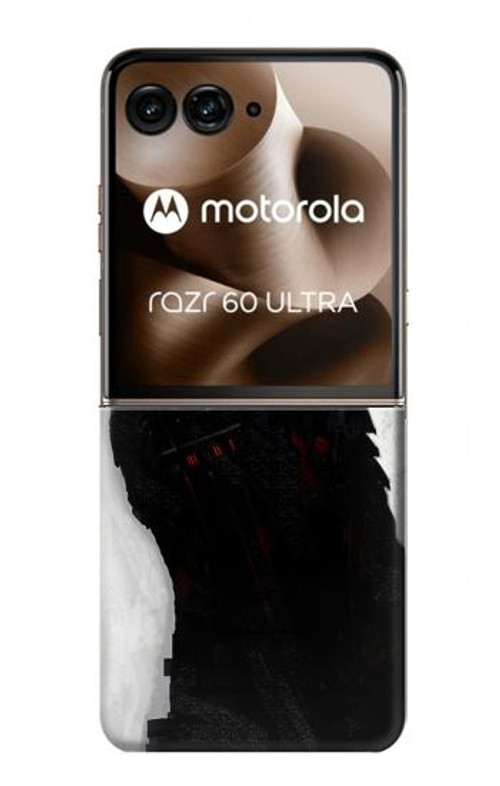 S2111 Dark Samurai Case Cover Custodia per Motorola Razr 60 Ultra, Razr Ultra 2025