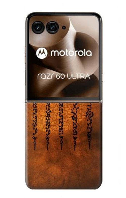 S2251 Five Rows Success And Good Luck Tattoo Case Cover Custodia per Motorola Razr 60 Ultra, Razr Ultra 2025