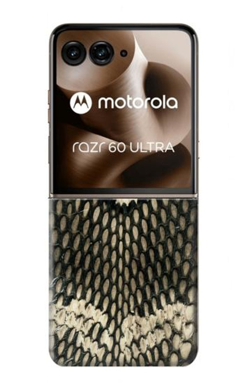 S2711 King Cobra Snake Skin Graphic Printed Case Cover Custodia per Motorola Razr 60 Ultra, Razr Ultra 2025 S2711 King Cobra Snake Skin Graphic Printed Case Cover Custodia per Motorola Razr 60 Ultra, Razr Ultra 2025