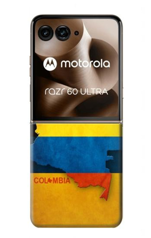 S2996 Colombia Football Soccer Case Cover Custodia per Motorola Razr 60 Ultra, Razr Ultra 2025