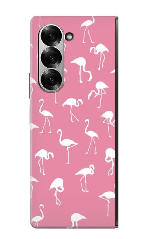 S2858 Pink Flamingo Pattern Case Cover Custodia per Samsung Galaxy Z Fold 7 S2858 Pink Flamingo Pattern Case Cover Custodia per Samsung Galaxy Z Fold 7