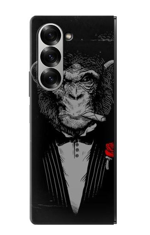 S3167 Funny Monkey God Father Case Cover Custodia per Samsung Galaxy Z Fold 7