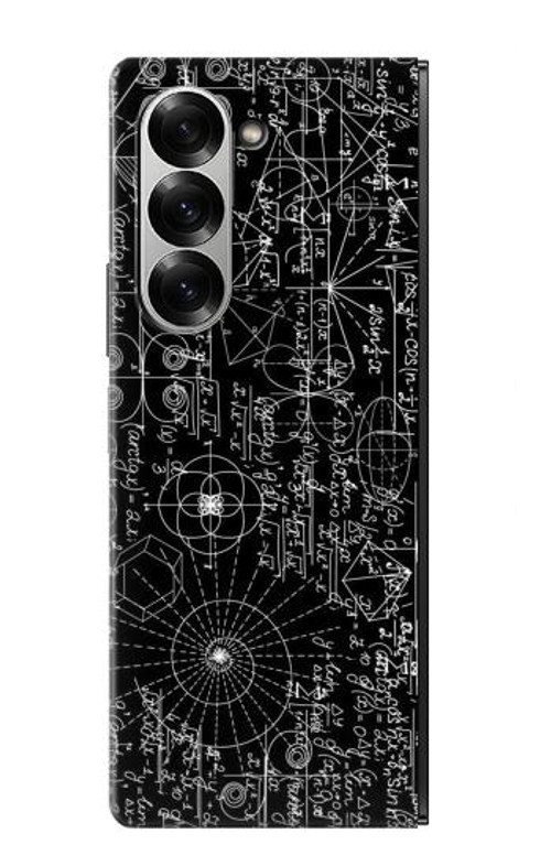 S3808 Mathematics Blackboard Case Cover Custodia per Samsung Galaxy Z Fold 7