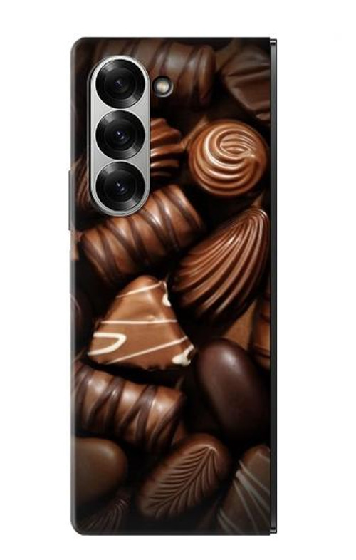 S3840 Dark Chocolate Milk Chocolate Lovers Case Cover Custodia per Samsung Galaxy Z Fold 7