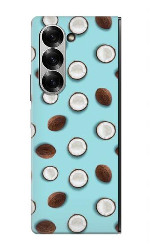 S3860 Coconut Dot Pattern Case Cover Custodia per Samsung Galaxy Z Fold 7