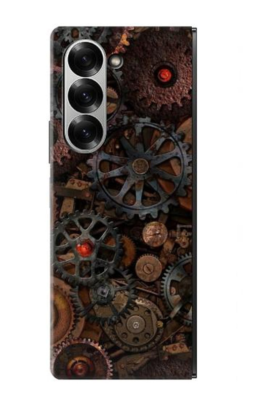 S3884 Steampunk Mechanical Gears Case Cover Custodia per Samsung Galaxy Z Fold 7