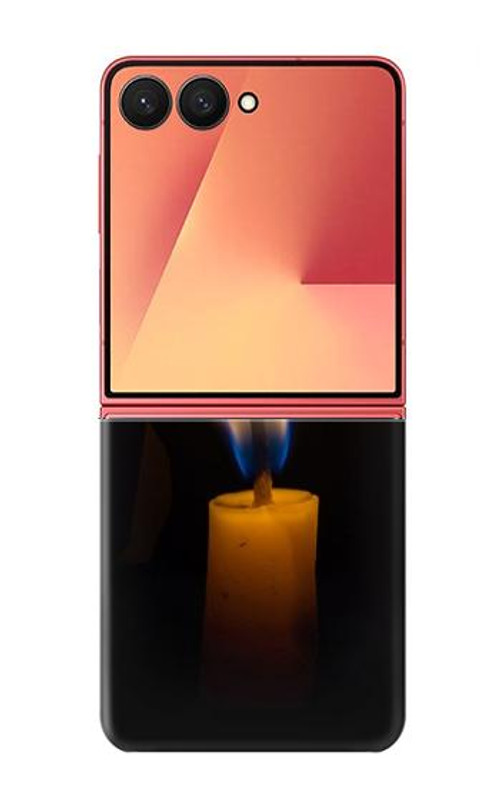 S3530 Buddha Candle Burning Case Cover Custodia per Samsung Galaxy Z Flip 7