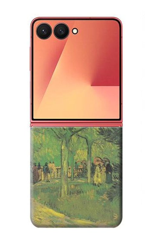 S3748 Van Gogh A Lane in a Public Garden Case Cover Custodia per Samsung Galaxy Z Flip 7