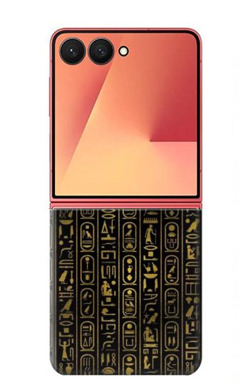 S3869 Ancient Egyptian Hieroglyphic Case Cover Custodia per Samsung Galaxy Z Flip 7