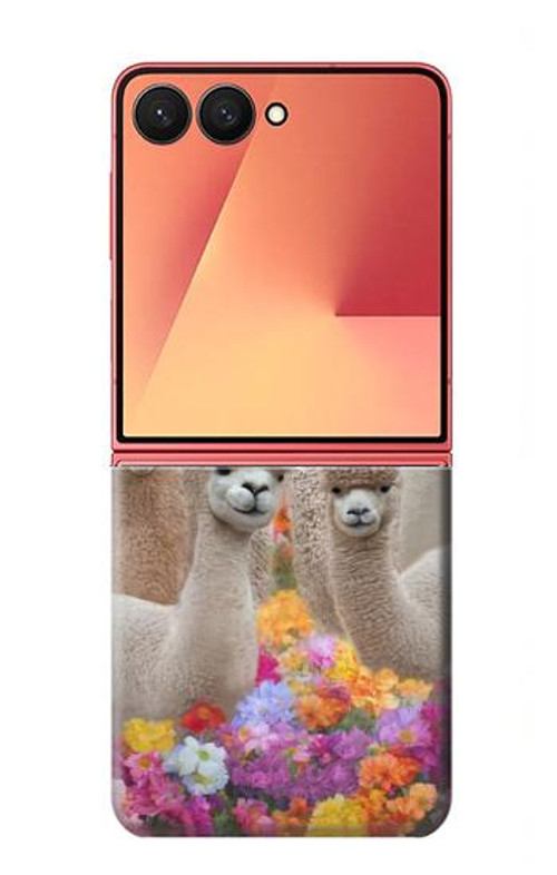 S3916 Alpaca Family Baby Alpaca Case Cover Custodia per Samsung Galaxy Z Flip 7