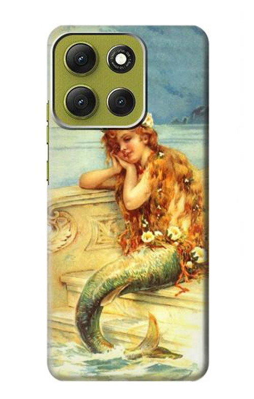 S3184 Little Mermaid Painting Case Cover Custodia per Motorola Moto G86