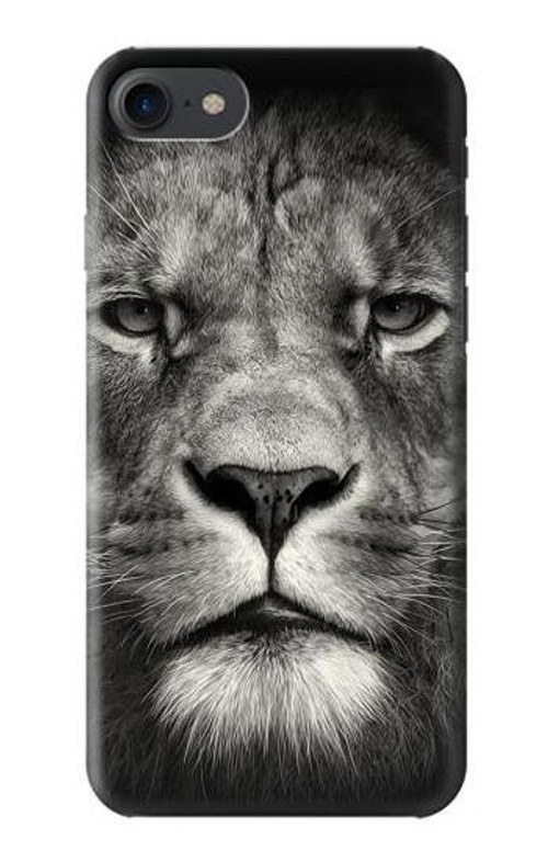 S1352 Lion Face Case Cover Custodia per iPhone 7, iPhone 8