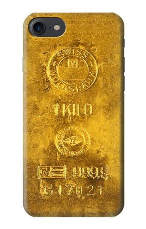 S2618 One Kilo Gold Bar Case Cover Custodia per iPhone 7, iPhone 8