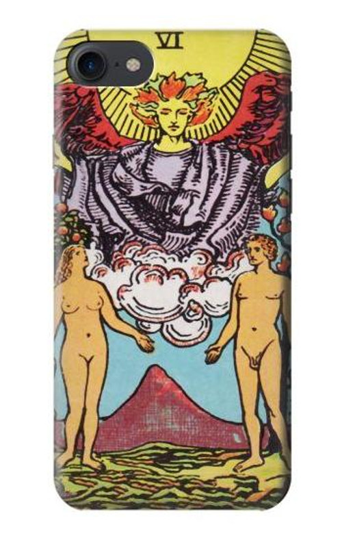 S2763 Lovers Tarot Card Case Cover Custodia per iPhone 7, iPhone 8