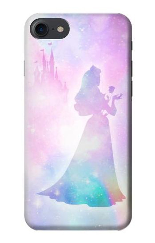 S2992 Princess Pastel Silhouette Case Cover Custodia per iPhone 7, iPhone 8