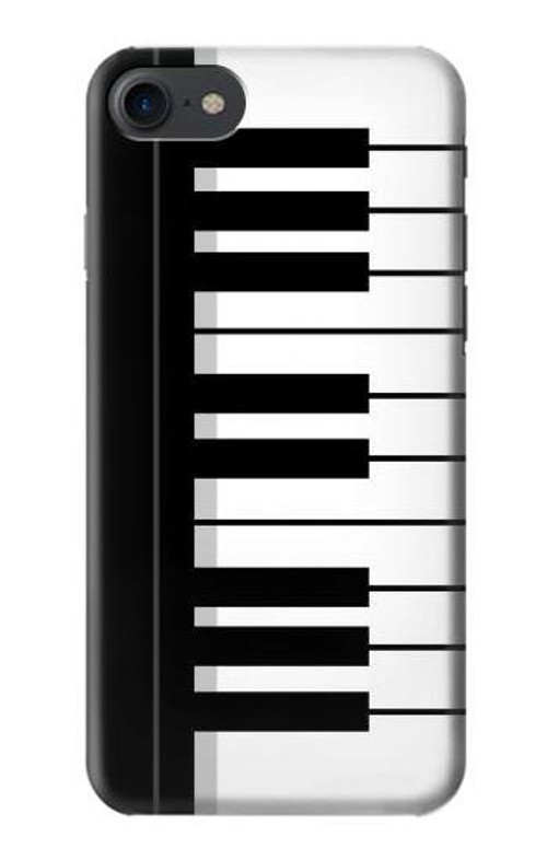S3078 Black and White Piano Keyboard Case Cover Custodia per iPhone 7, iPhone 8 S3078 Black and White Piano Keyboard Case Cover Custodia per iPhone 7, iPhone 8