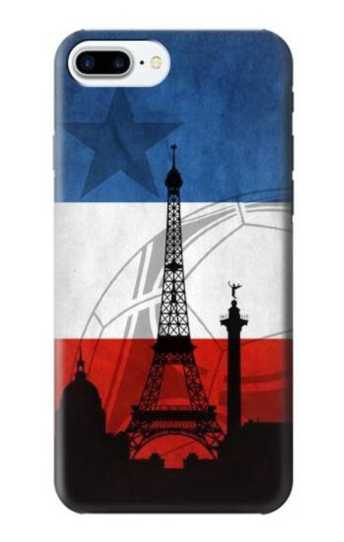 S2980 France Football Soccer Euro 2016 Case Cover Custodia per iPhone 7 Plus, iPhone 8 Plus