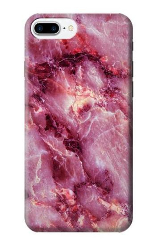 S3052 Pink Marble Graphic Printed Case Cover Custodia per iPhone 7 Plus, iPhone 8 Plus