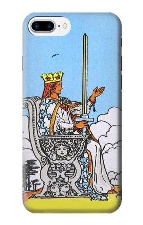 S3068 Tarot Card Queen of Swords Case Cover Custodia per iPhone 7 Plus, iPhone 8 Plus