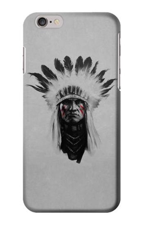 S0451 Indian Chief Case Cover Custodia per iPhone 6 6S