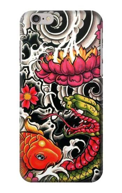 S0605 Yakuza Tattoo Case Cover Custodia per iPhone 6 6S