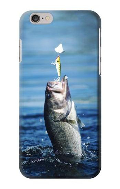S1594 Bass Fishing Case Cover Custodia per iPhone 6 6S