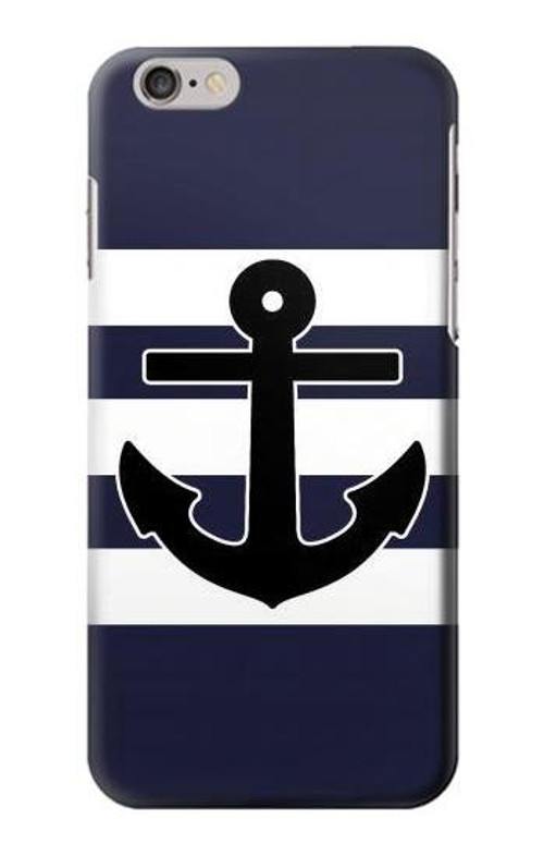 S2758 Anchor Navy Case Cover Custodia per iPhone 6 6S