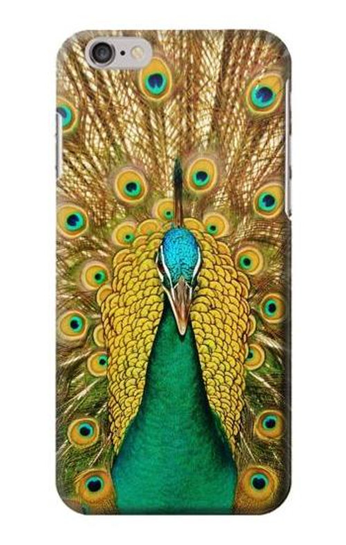 S0513 Peacock Case Cover Custodia per iPhone 6 Plus, 6S Plus