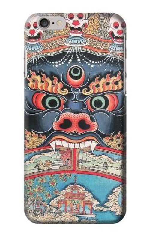 S0572 Tibet Art Case Cover Custodia per iPhone 6 Plus, 6S Plus
