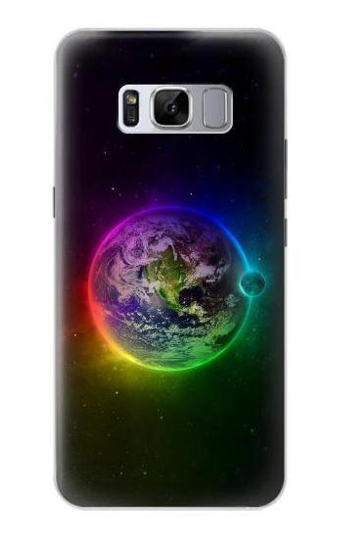 S2570 Colorful Planet Case Cover Custodia per Samsung Galaxy S8