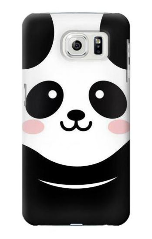 S2662 Cute Panda Cartoon Case Cover Custodia per Samsung Galaxy S7 Edge