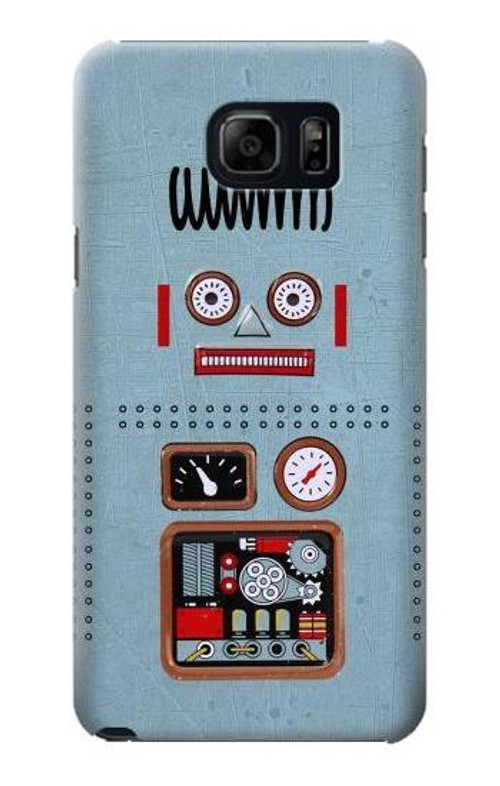 S3040 Retro Robot Toy Case Cover Custodia per Samsung Galaxy S6 Edge Plus