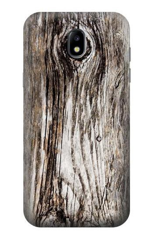 S2844 Old Wood Bark Graphic Case Cover Custodia per Samsung Galaxy J5 (2017) EU Version