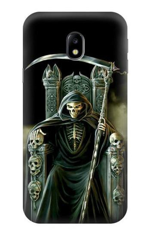 S1024 Grim Reaper Skeleton King Case Cover Custodia per Samsung Galaxy J3 (2017) EU Version