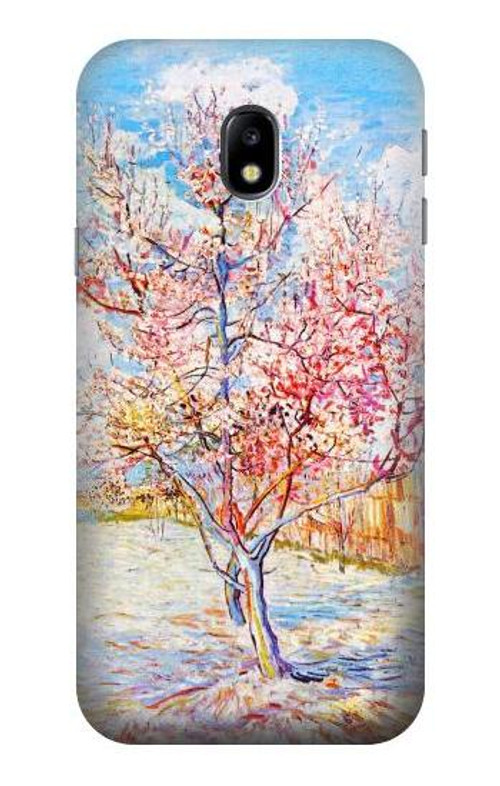 S2450 Van Gogh Peach Tree Blossom Case Cover Custodia per Samsung Galaxy J3 (2017) EU Version