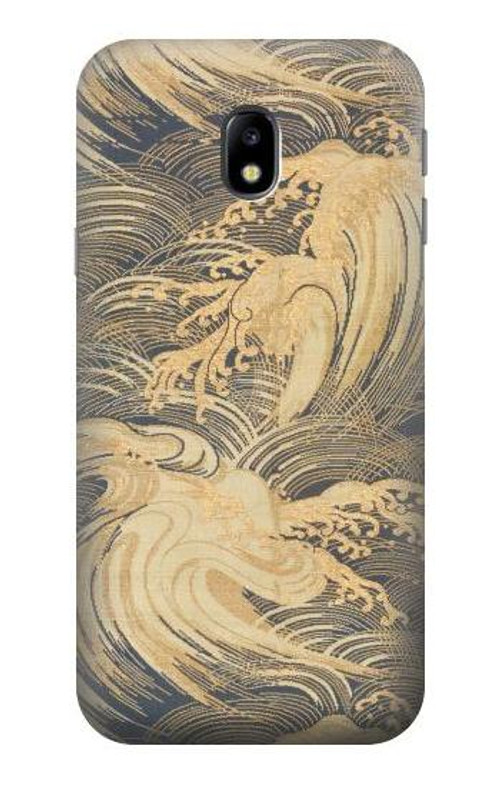 S2680 Japan Art Obi With Stylized Waves Case Cover Custodia per Samsung Galaxy J3 (2017) EU Version