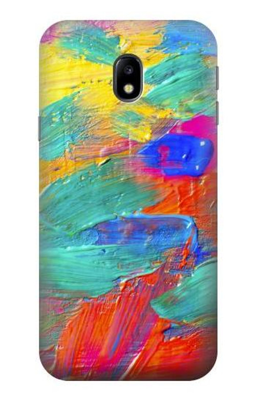 S2942 Brush Stroke Painting Case Cover Custodia per Samsung Galaxy J3 (2017) EU Version