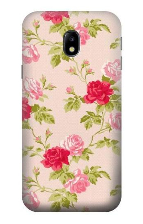 S3037 Pretty Rose Cottage Flora Case Cover Custodia per Samsung Galaxy J3 (2017) EU Version