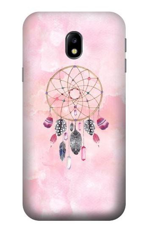 S3094 Dreamcatcher Watercolor Painting Case Cover Custodia per Samsung Galaxy J3 (2017) EU Version